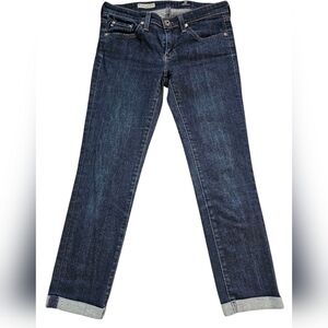 AG Adriano Goldschmied "The Stevie Roll Up Slim Straight" Size 26R